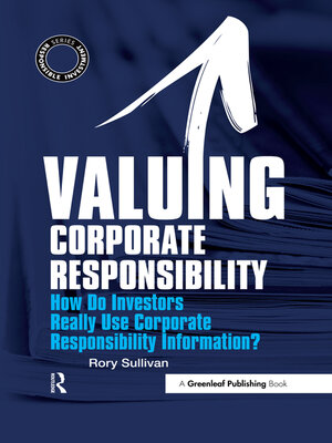 cover image of Valuing Corporate Responsibility